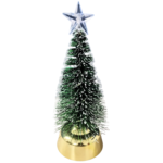 Mini Christmas Tree with Star – 18 x 7 cm LED Multi-Color Light Tabletop Xmas Tree - Image 3