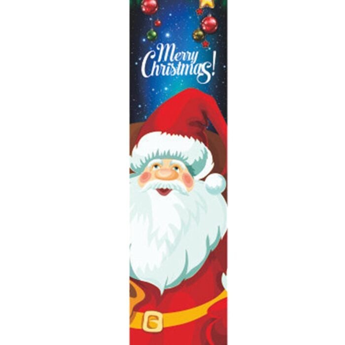 MPS My Party Suppliers® Set of 2 Merry Christmas Banner Festive Wall Hanging Banners – Merry Christmas & Happy New Year Reusable Door/Wall Hanging Posters for Home Welcome Décor, Indoor Outdoor Christmas Decorations - Image 6
