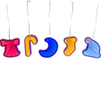 Christmas Decorative Hanging Strip with Colorful Festive Ornaments - Image 4