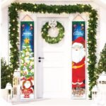 MPS My Party Suppliers® Set of 2 Merry Christmas Banner Festive Wall Hanging Banners – Merry Christmas & Happy New Year Reusable Door/Wall Hanging Posters for Home Welcome Décor, Indoor Outdoor Christmas Decorations - Image 7