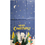Merry Christmas Table Cover 54 x 72 Inches – Reusable 120 Micron Thick Christmas Tablecloth for Dining Table, Home, Party & Holiday Decoration - Image 4
