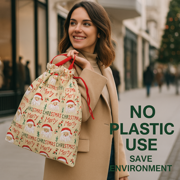 ChatGPT Image Nov 30, 2025, 01_21_55 PM Christmas Santa Gift Bag 40 × 34 cm with 38 cm Handle – Reusable - Image 1