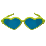 Big Size Heart Shape Party Goggles for Kids & Adults (Random Color) - Image 4