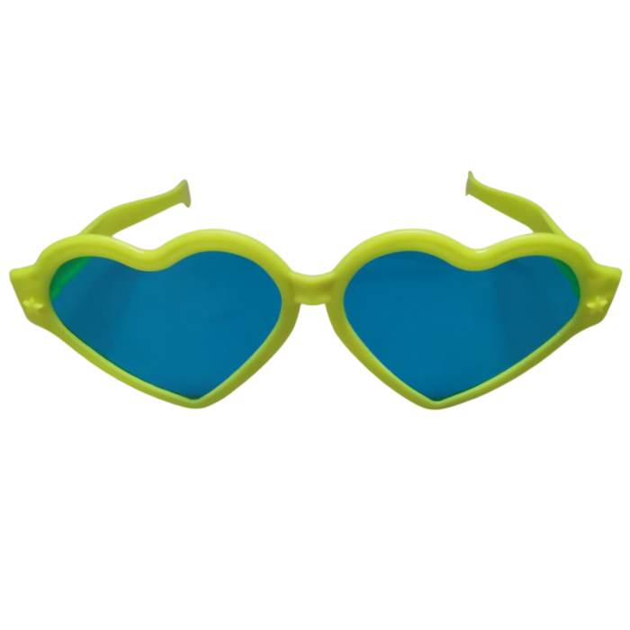 Big Size Heart Shape Party Goggles for Kids & Adults (Random Color) - Image 4
