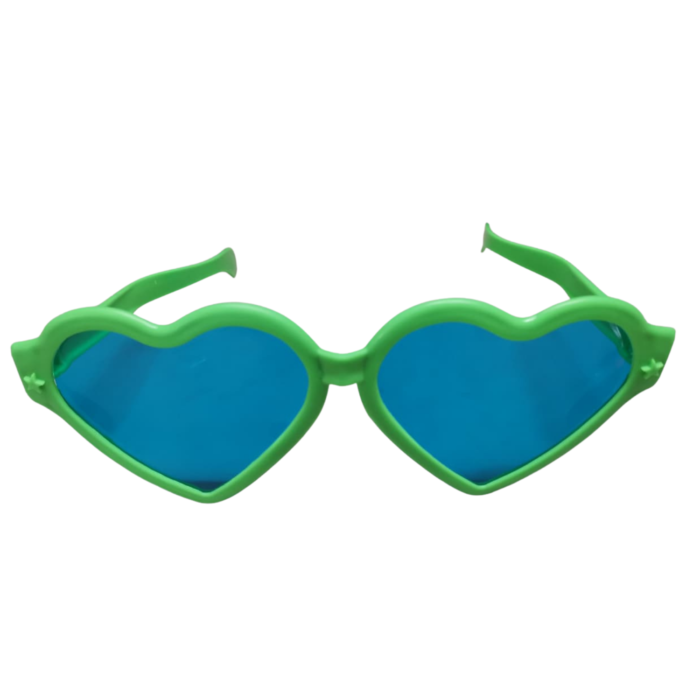 Big Size Heart Shape Party Goggles for Kids & Adults (Random Color) - Image 6