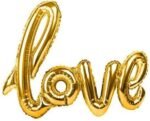 Gold Love Letter Foil Balloon