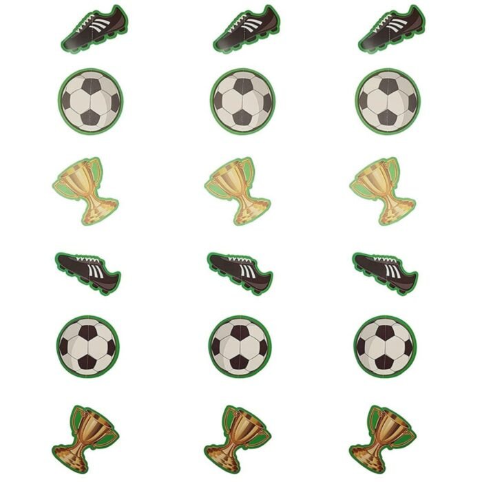 Football & Sport Theme Paper Hanging Decorations (Pack of 3) - Image 1