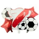 Football Theme Foil Balloon Set of 5 Pcs – (Air or Helium)