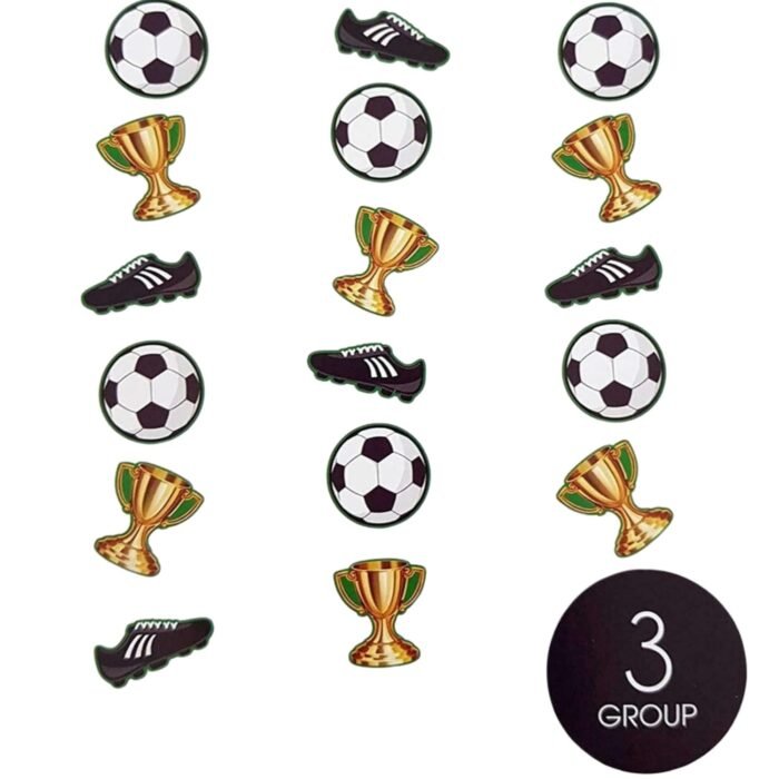 Football & Sport Theme Paper Hanging Decorations (Pack of 3) - Image 3