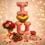 3 Layer I Love You Foil Balloon Large Size - Image 4