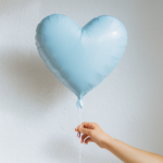 18 Inch Blue Heart Foil Balloon for Party Decorations | Helium & Air Fillable Heart Shape Balloon | Birthday, Anniversary, Valentine, Baby Shower & Romantic Decoration – 18 Inch - Image 4
