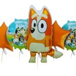 Bingo Bluey Balloon Bouquet - set of 5