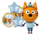 Cute Cat Balloon Set for Party Decoration -set of 5