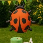 Big Size Ladybug Foil Balloon - 82x85 cm - Image 2