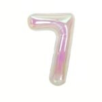 40 Inch Iridescent Number "7" Foil Balloon