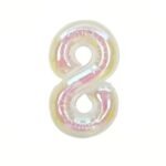 40 Inch Iridescent Number "8" Foil Balloon