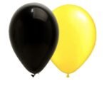 Bee Birthday Balloon Bouquet – Yellow & Black Party Decoration - Image 3