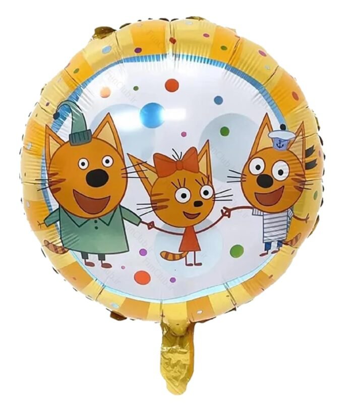 Cute Cat Balloon Set for Party Decoration -set of 5 - Image 3