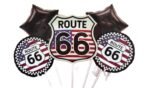 Route 66 Theme Party Balloons - set of 5