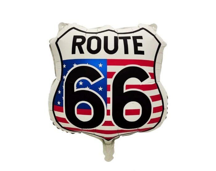 Route 66 Theme Party Balloons - set of 5 - Image 2