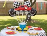 Racing Car Foil Balloon Set Of 5 - Image 2