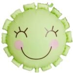 22inch Cute Smiling Sun Foil Balloon – Pastel Green