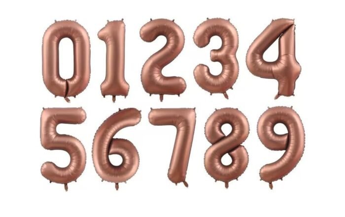 Giant Chocolate Brown Number 0 Foil Balloon - 32 Inch - Image 5