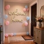 "welcome home" Foil Balloon Banner - Image 3