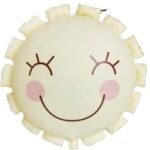 Click to see full view 22inch Cute Smiling Sun Foil Balloon – Cream