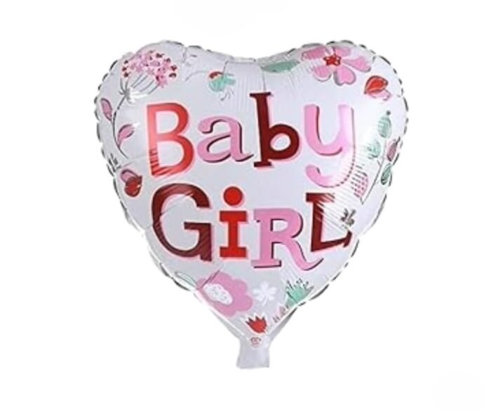 Baby Girl Balloon Set of 6 (Air or Helium Fill) - Image 4