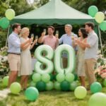 Green Number 0 Foil Balloon – Helium Party Decoration 32inches - Image 5