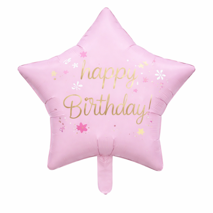 Pink 1st Birthday Balloon Set – 5PCS Baby Girl - Image 3