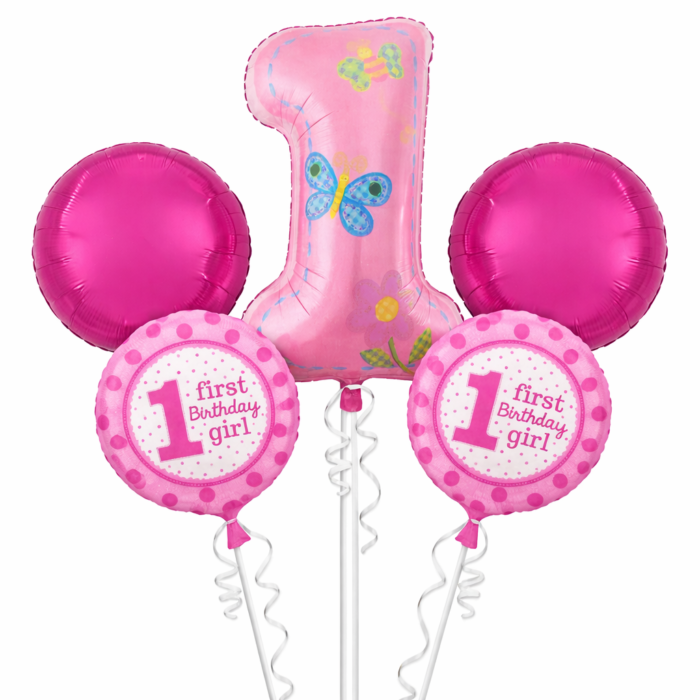 ChatGPT Image Mar 27, 2026, 04_18_50 PM Pink 1st Birthday Balloon Set – With Number Balloon Decorations - Image 1