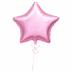 Sleeping Baby Girl Balloon Set of 6 - Image 3