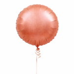 Rose Gold 1st Birthday Balloon Set of 9 (Air or Helium Fill) - Image 4