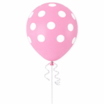 Baby Girl Pram Balloon Set of 5 (Air or Helium Fill) - Image 2