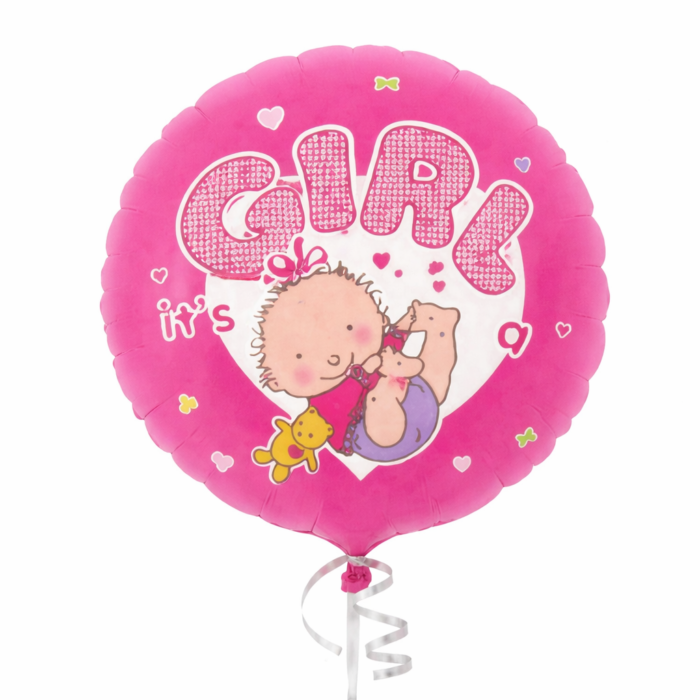 It’s a Girl Balloon Set of 5 (Air or Helium Fill) - Image 3