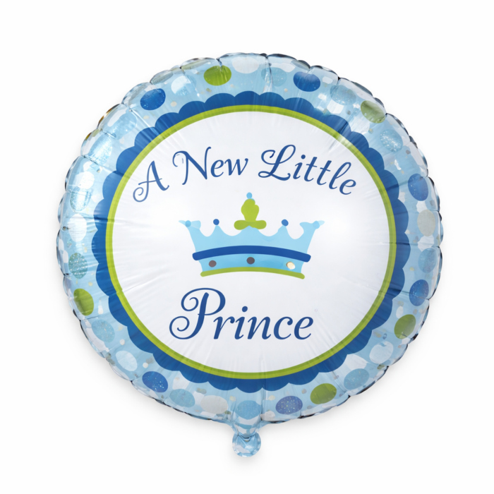 Baby Boy Foil Balloon Set – Cute Baby & Star Balloons Baby Shower Decoration (5pcs) - Image 2