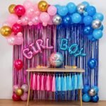 Boy & Girl Letter Foil Balloons Set – Baby Shower Gender Reveal Decoration - Image 2