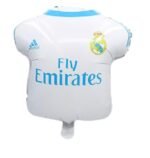 Set of 5 jersey and football foil balloons - Image 2
