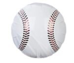 White Baseball sports Foil Balloon