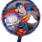 Batman Super man foil balloon