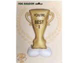 Self standing Big golden trophy cup foil balloon - Image 4