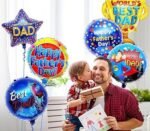 Father's Day Round Foil Balloons - Image 2