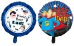 Father's Day Round Foil Balloons - Image 4