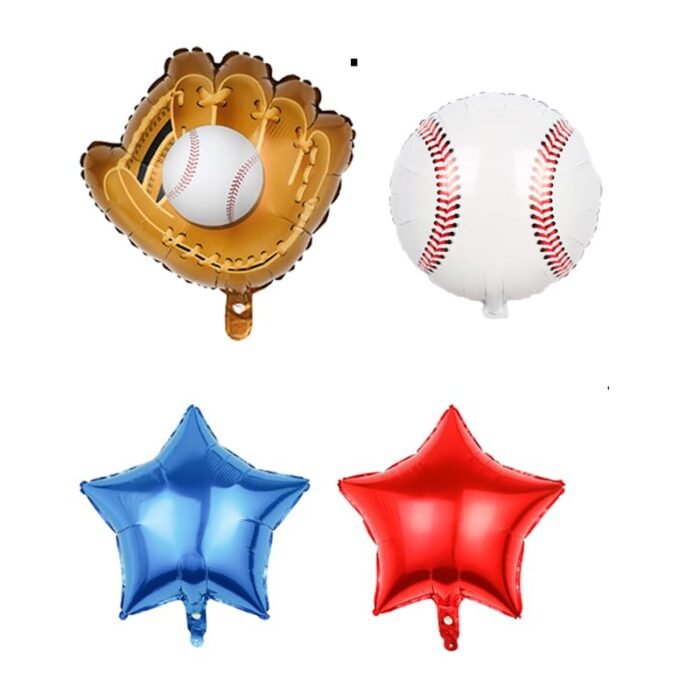 Baseball Balloons football for Happy Birthday Party - Image 3