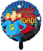 Father's Day Round Foil Balloons
