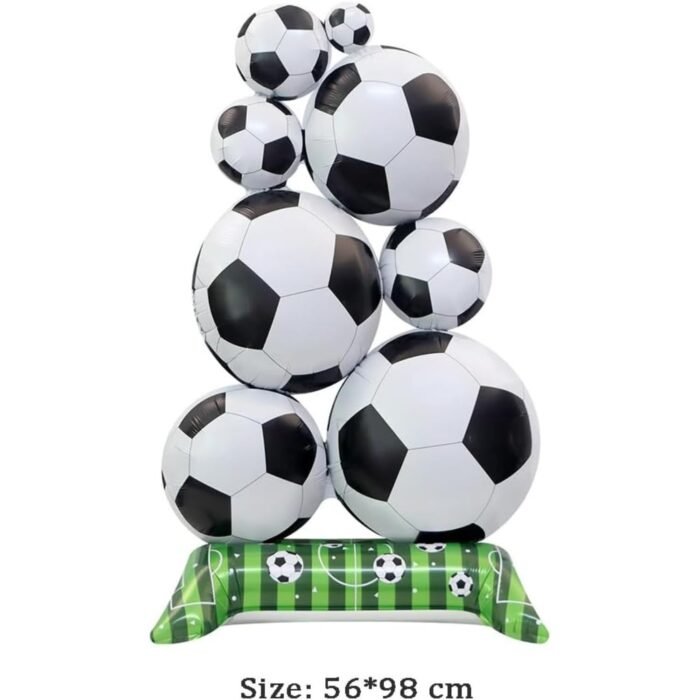 Soccer Ball Party Decoration Foil Balloon - Image 2
