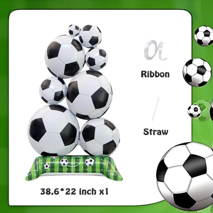Soccer Ball Party Decoration Foil Balloon - Image 3