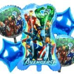 superhero foil balloons, cartoon balloons for decoration